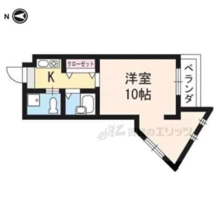 プルーリオン西桂の物件間取画像